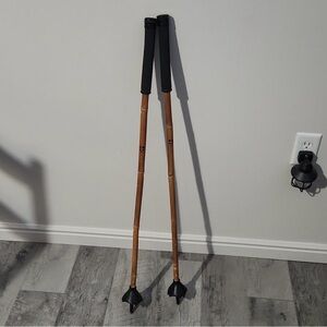 37” Bamboo Panda Poles (Ski Poles)